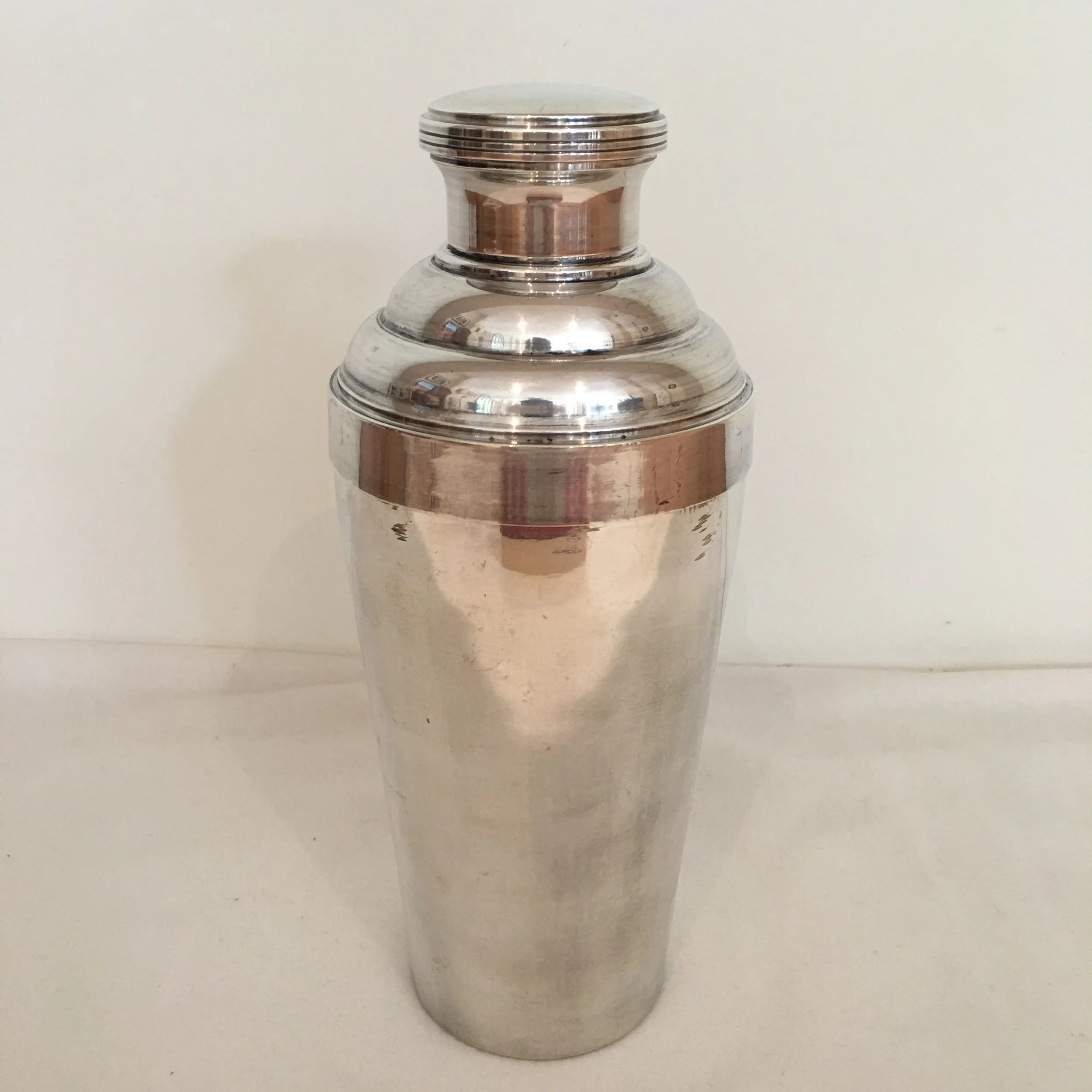 Shaker numbered No58, silver plated