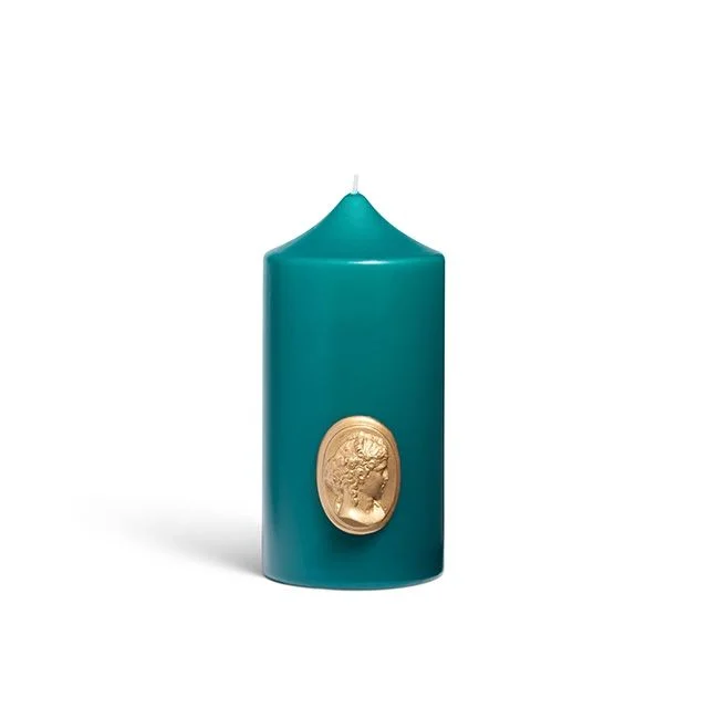 cire trudon pillar candle peacok