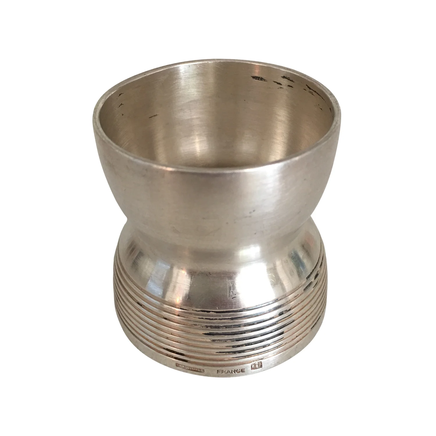 Egg server from Christofle with nine stipes, silver plated France