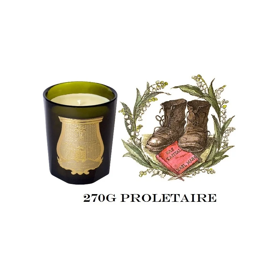 Cire Trudon 270g Perfumed Candle Prolétaire