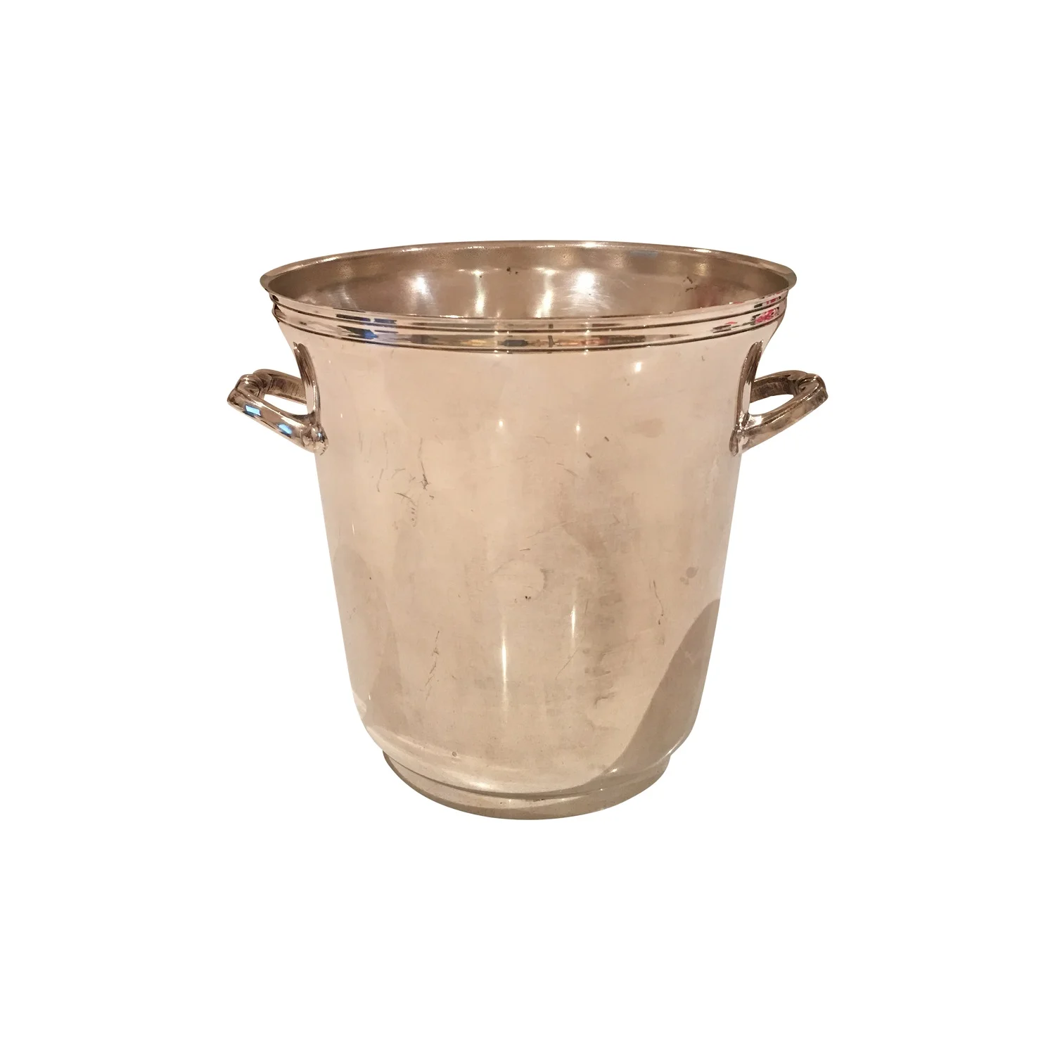 Champagne bucket Orfeverie de France, silver plated