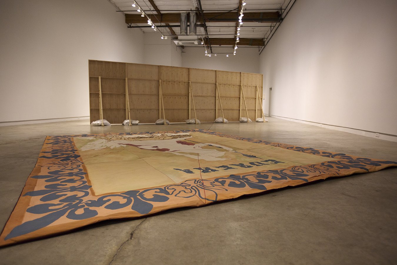 Installation view of "Terra Nullius"