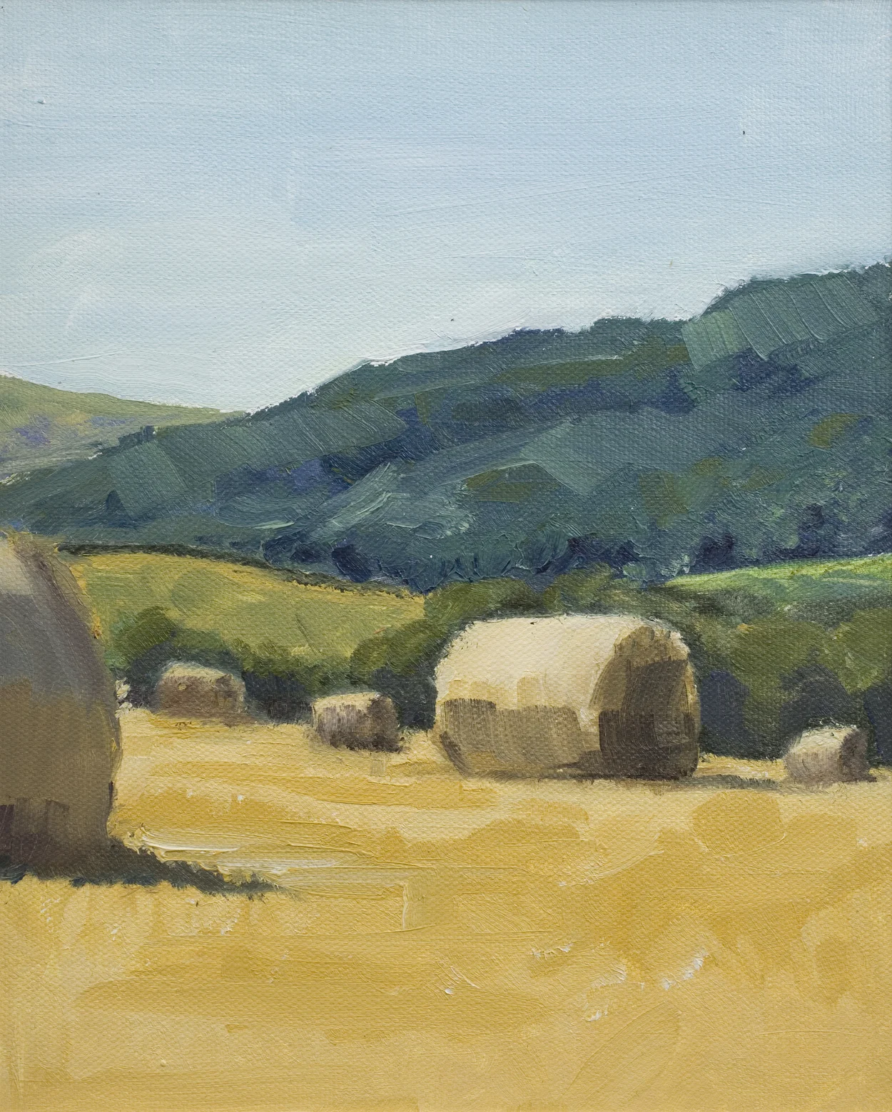 Hay bales