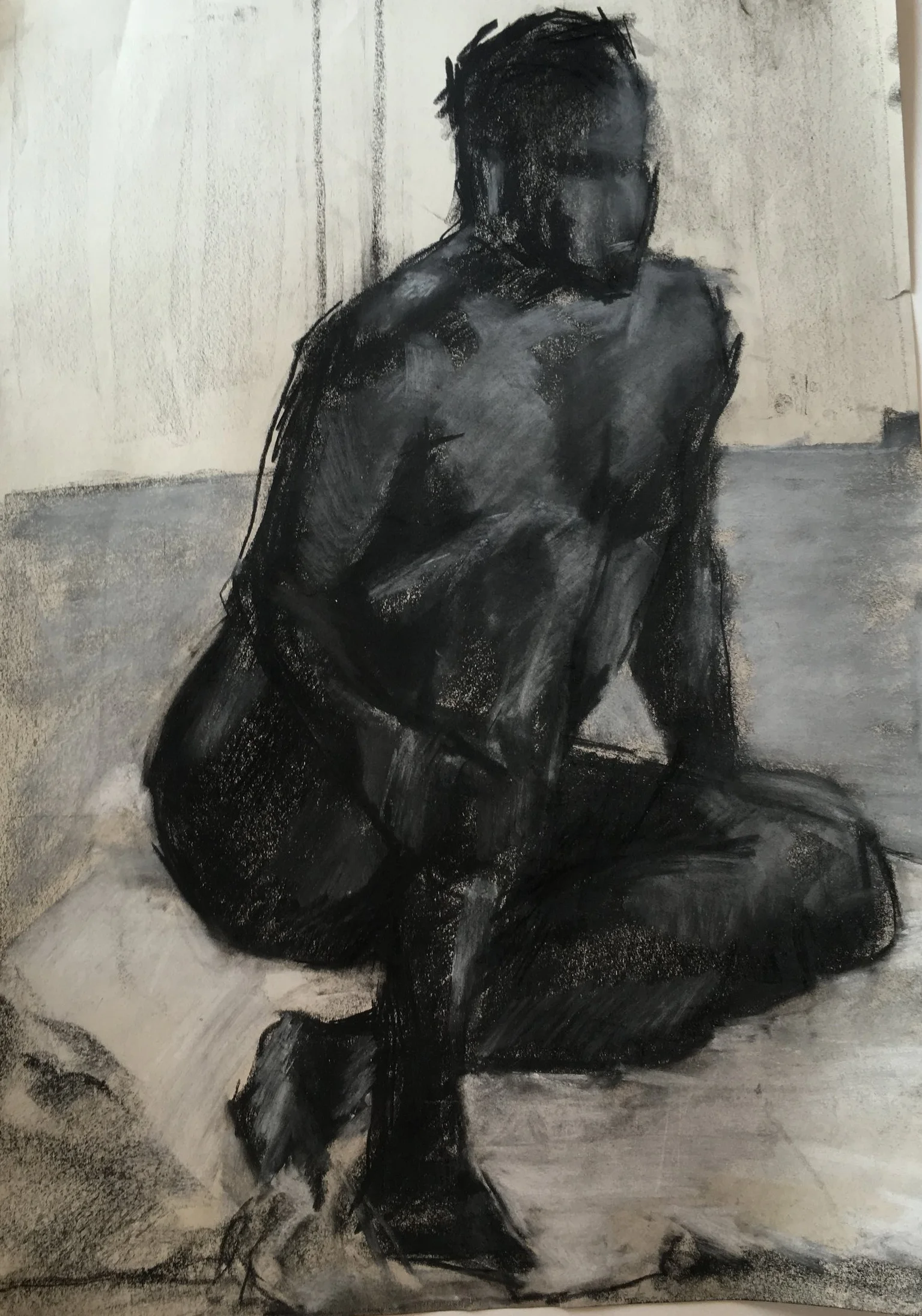 seated man