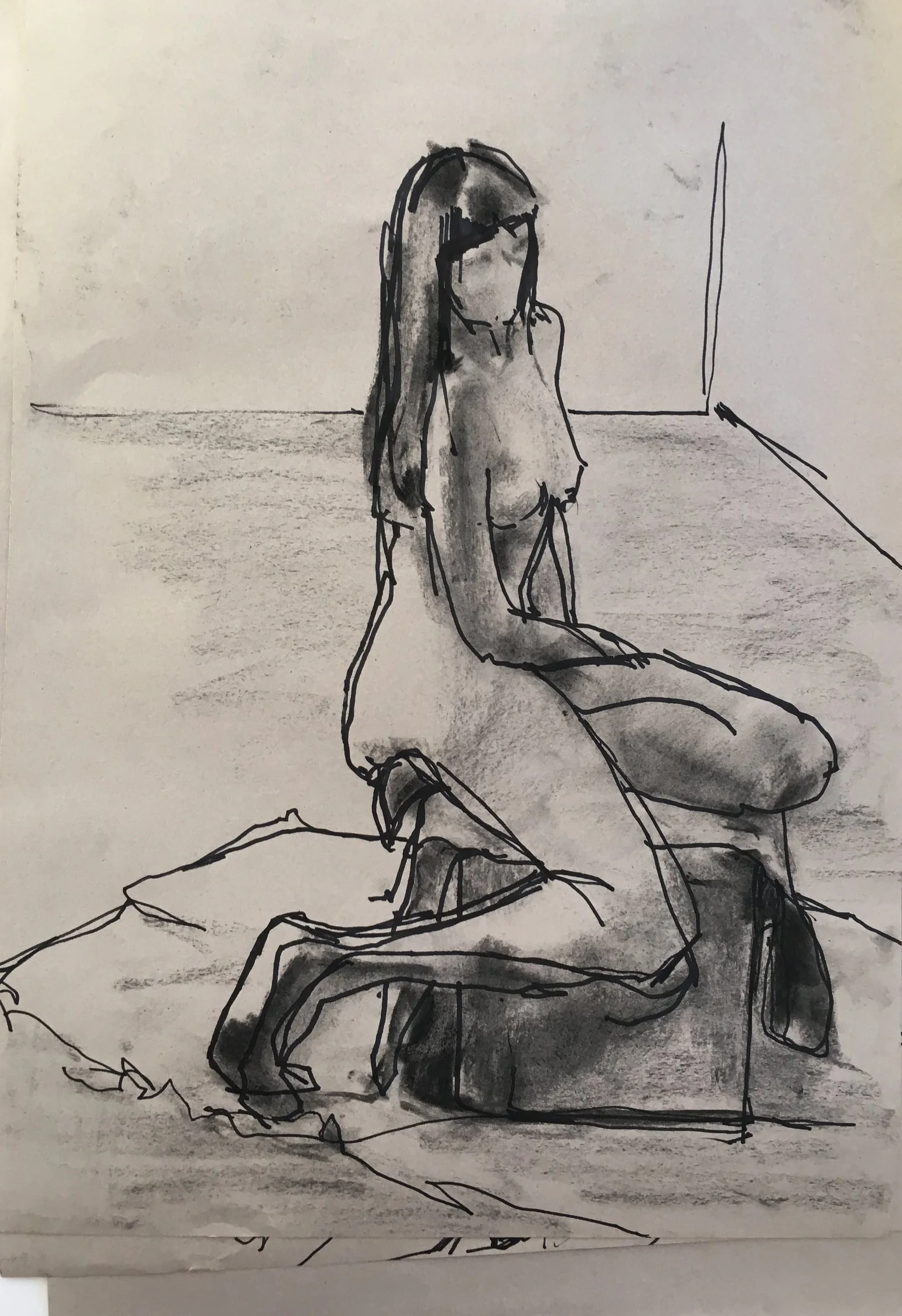 seated girl 2