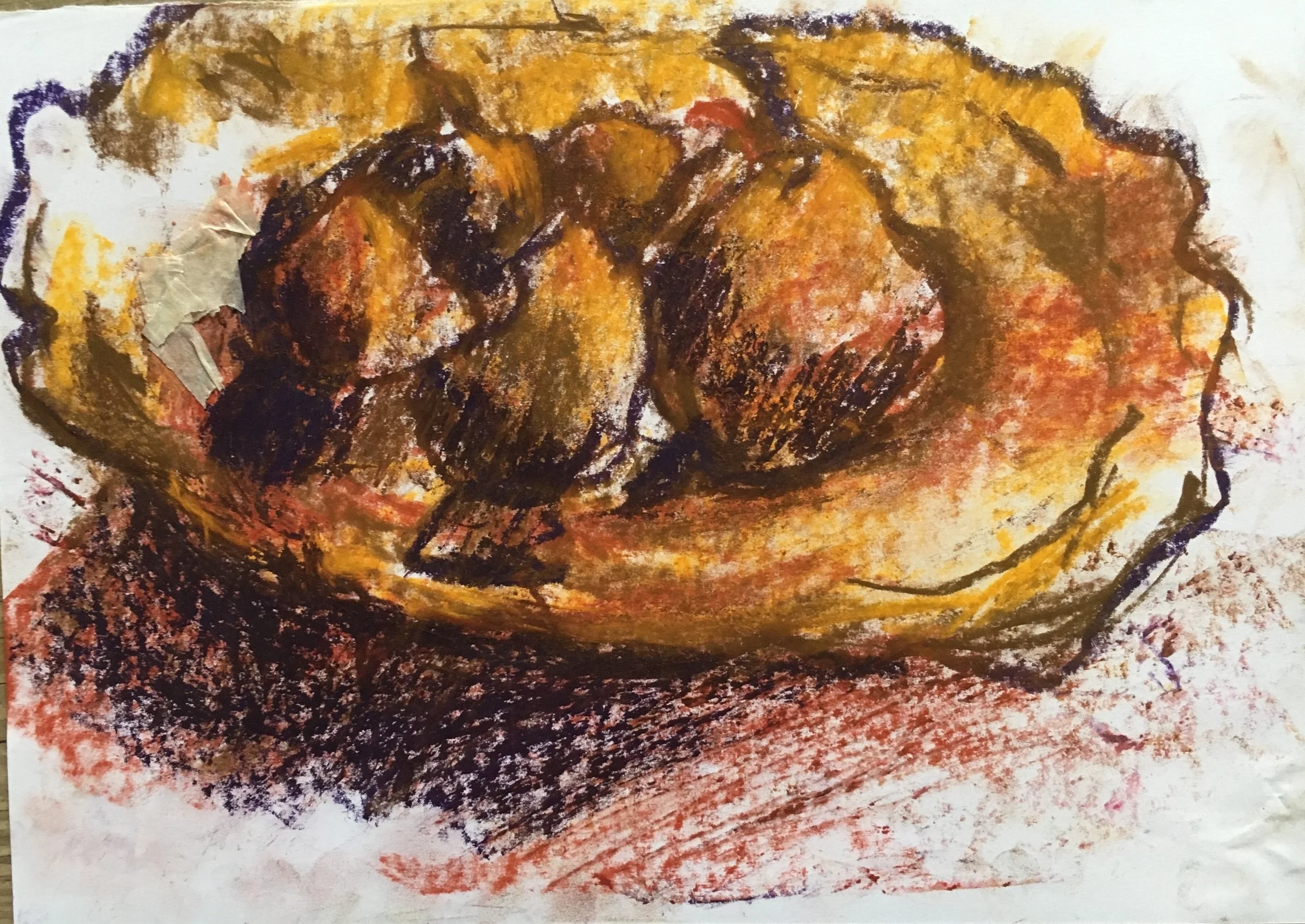 Ochre pears