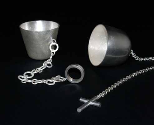 ‘Fountain cup with ring’ & ‘Fountain cup with cross’