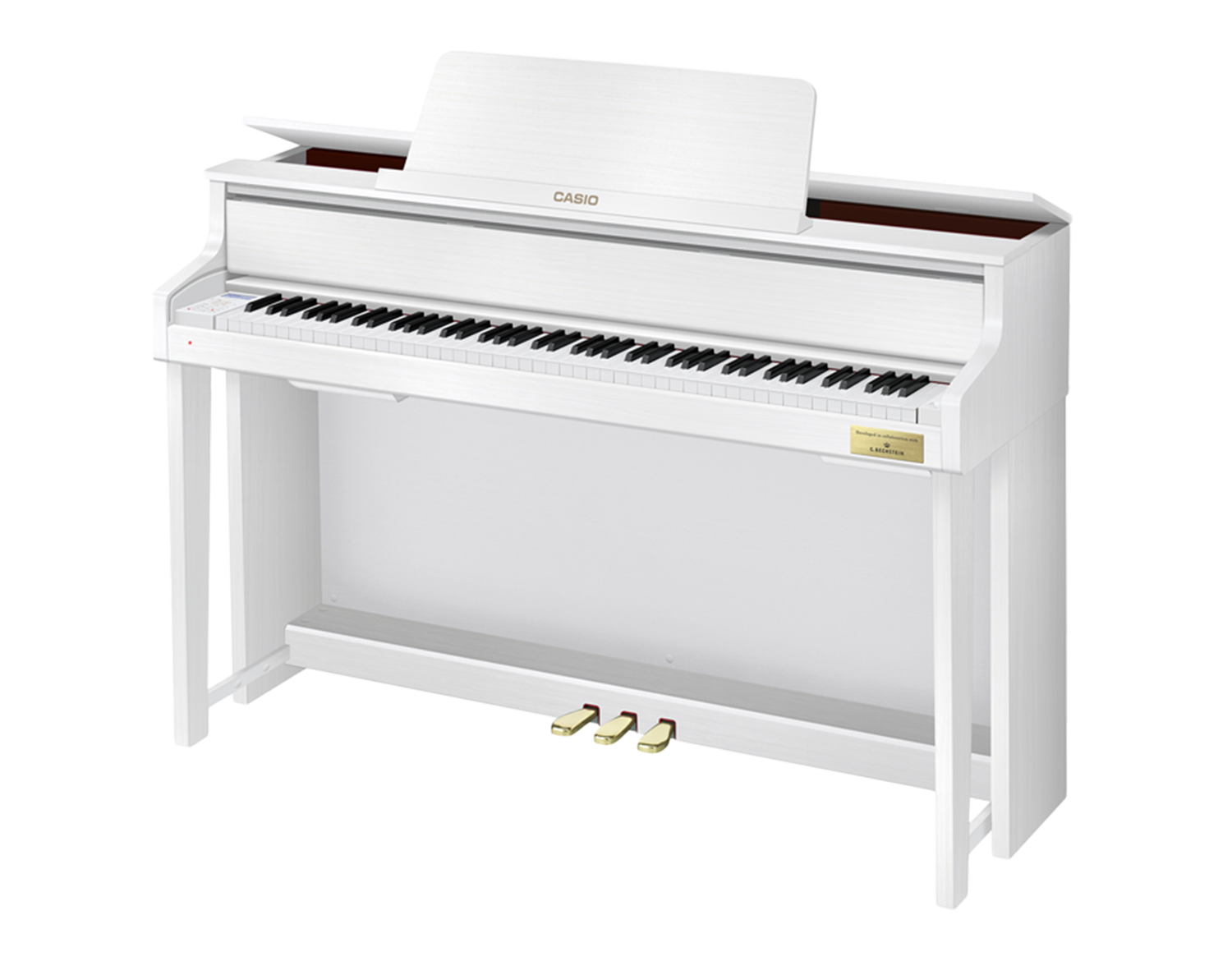 Casio GP-300WE Grand Hybrid Piano side