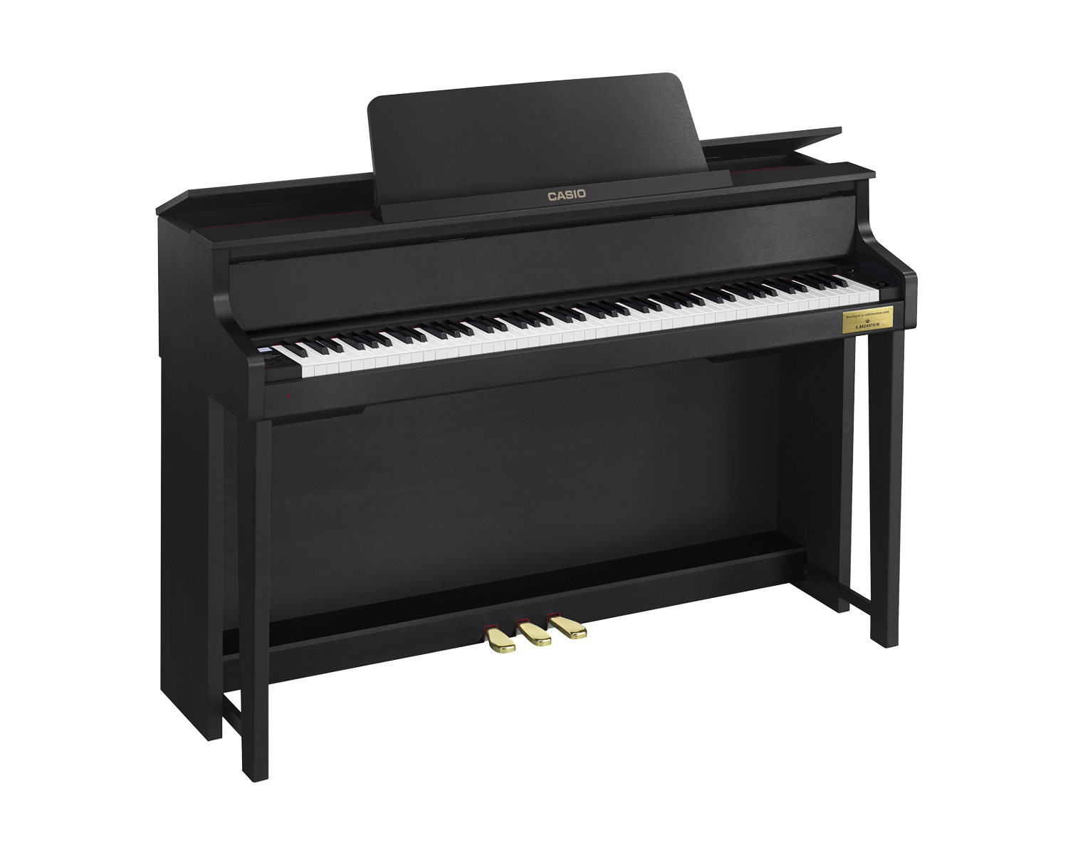 Casio GP-300BK Grand Hybrid Piano left