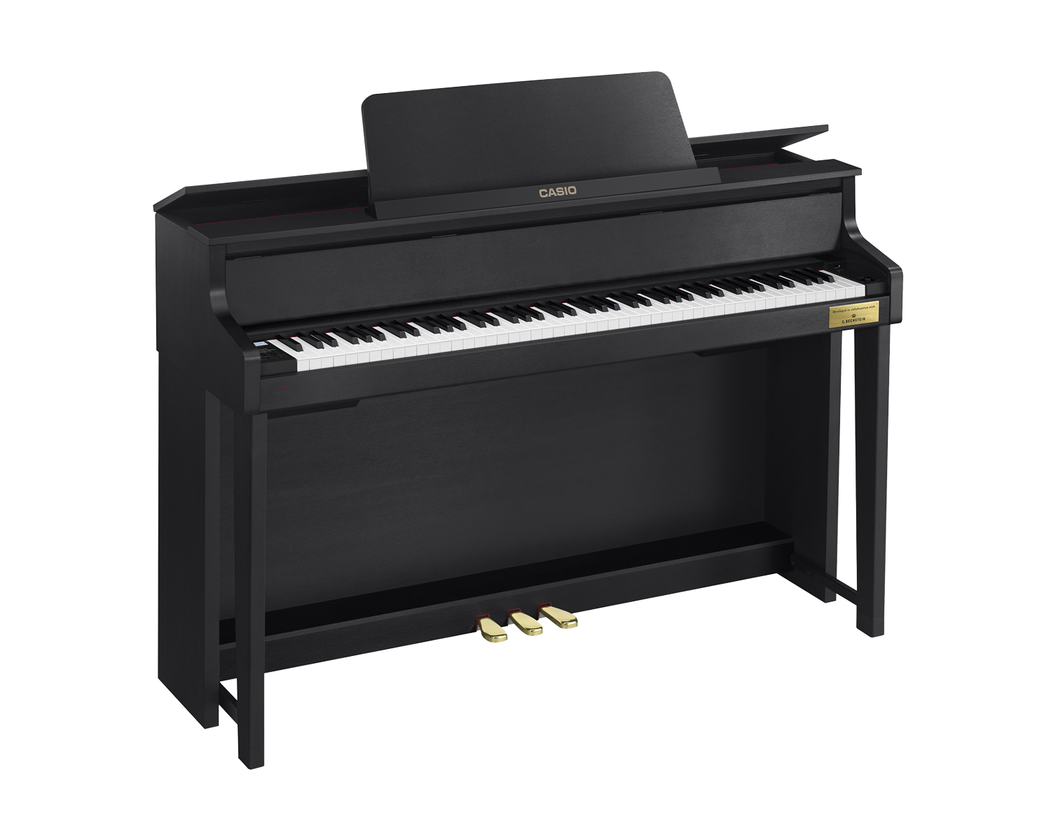 Casio GP-300BK Grand Hybrid Piano left