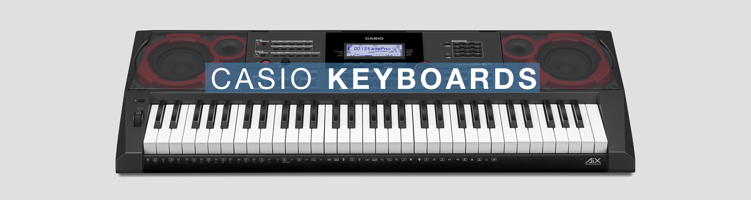 binding Taktil sans Justering Keyboards | Electronic Musical Instruments | CASIO