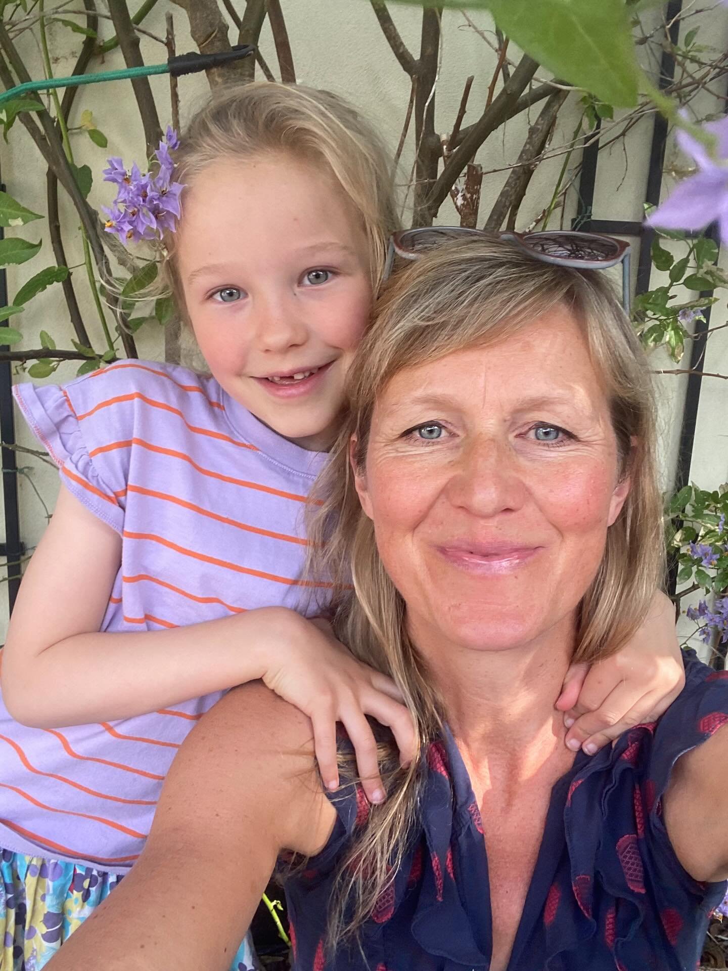 Hello! It&rsquo;s been a while since I introduced myself here.
I&rsquo;m Anja &ndash; the founder of Mud &amp; Bloom. I have three children aged 7, 11 and 12. This is me with my daughter Rowan.

I started Mud &amp; Bloom back in December 2017 because