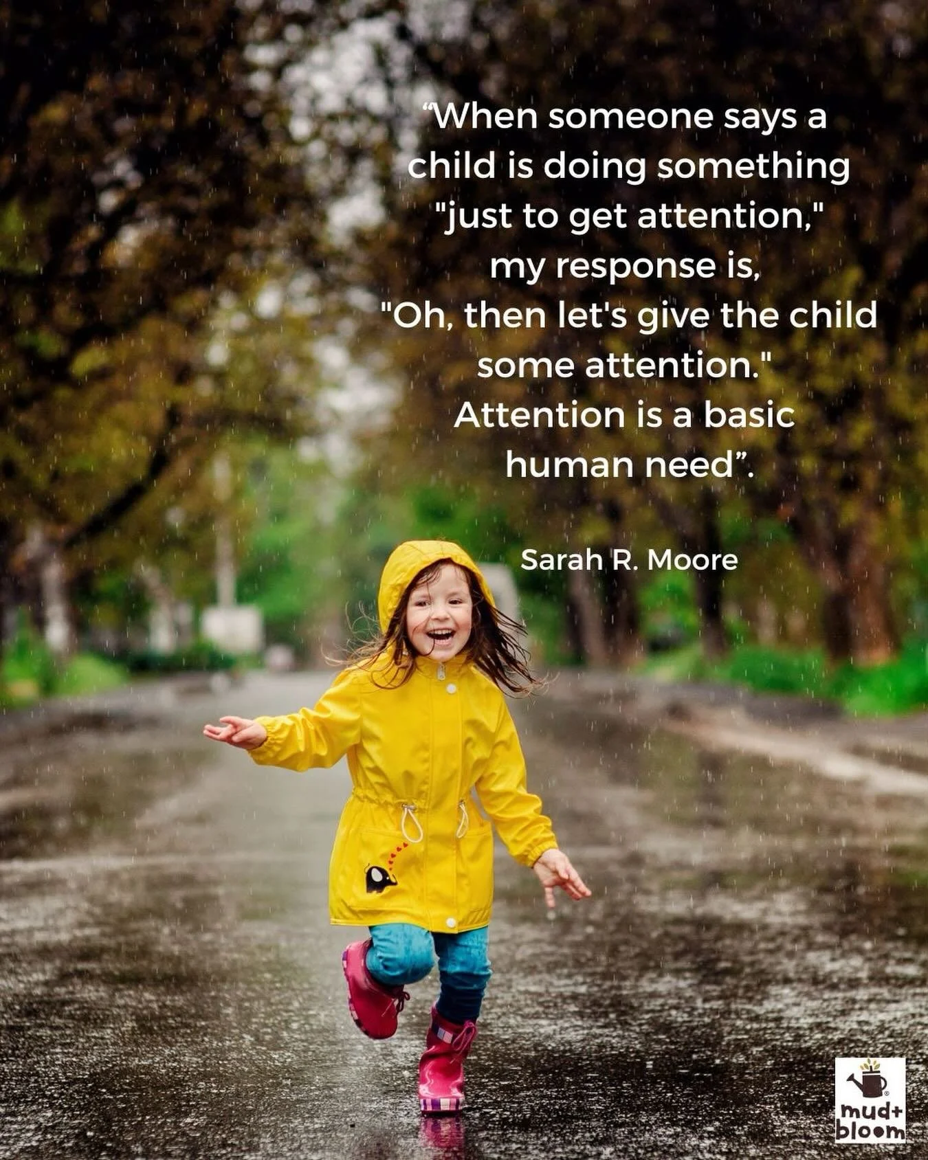 &ldquo;When someone says a child is doing something &lsquo;just to get attention,&rsquo; my response is, &lsquo;Oh, then let&rsquo;s give the child some attention.&rsquo;
Attention is a basic human need.&rdquo;
Sarah R. Moore

#gentleparenting #respe