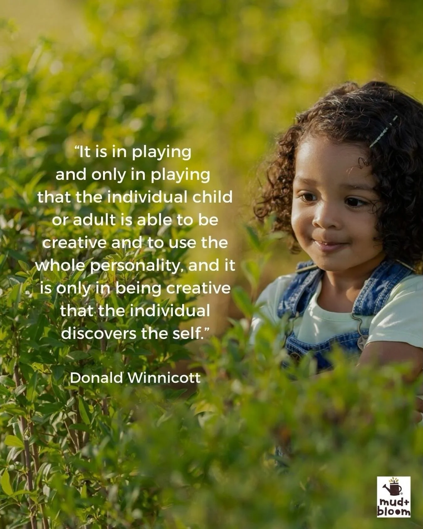 When children are deeply absorbed in play, something beautiful happens. They&rsquo;re not just passing time, they&rsquo;re building confidence, exploring their feelings, stretching their imagination, and discovering who they are.

#mudandbloom #child
