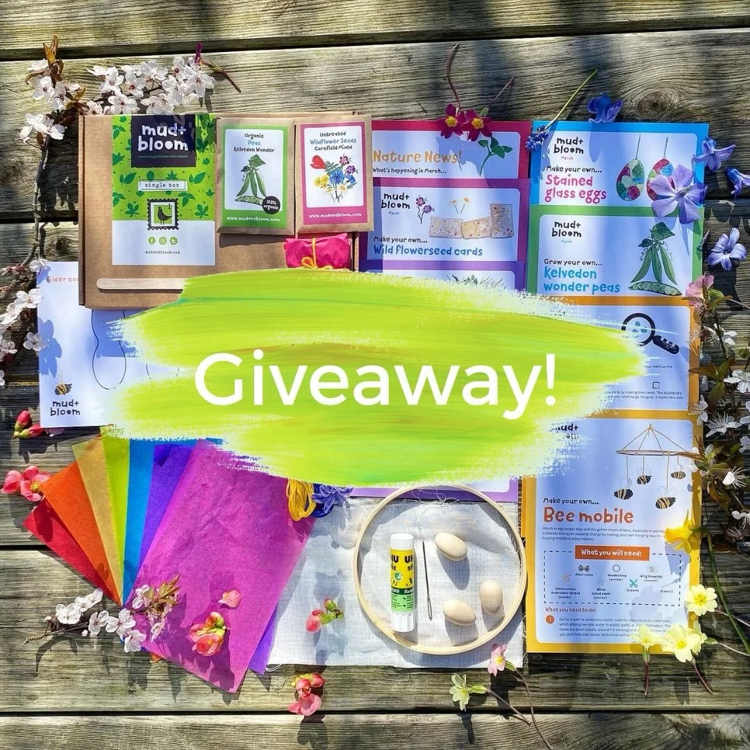 🌿 GIVEAWAY TIME! 🌼🐝

Win a March Mud &amp; Bloom nature crafts and gardening box 🌱

Our March box is filled with gentle spring activities to help children notice the changes happening all around them &mdash; from returning insects to new plants b