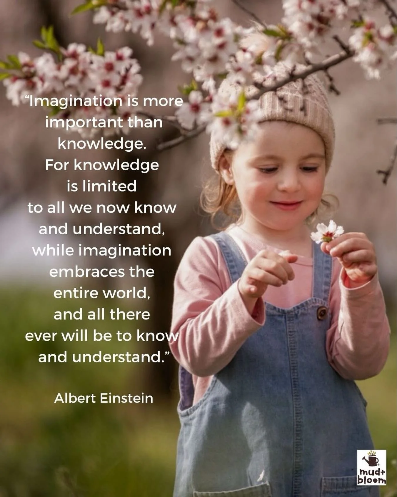 Imagination is where curiosity begins 🌸

When children spend time outside noticing tiny details their imagination quietly comes alive. And from imagination grows creativity, confidence and a lifelong love of learning.

Sometimes the simplest moments