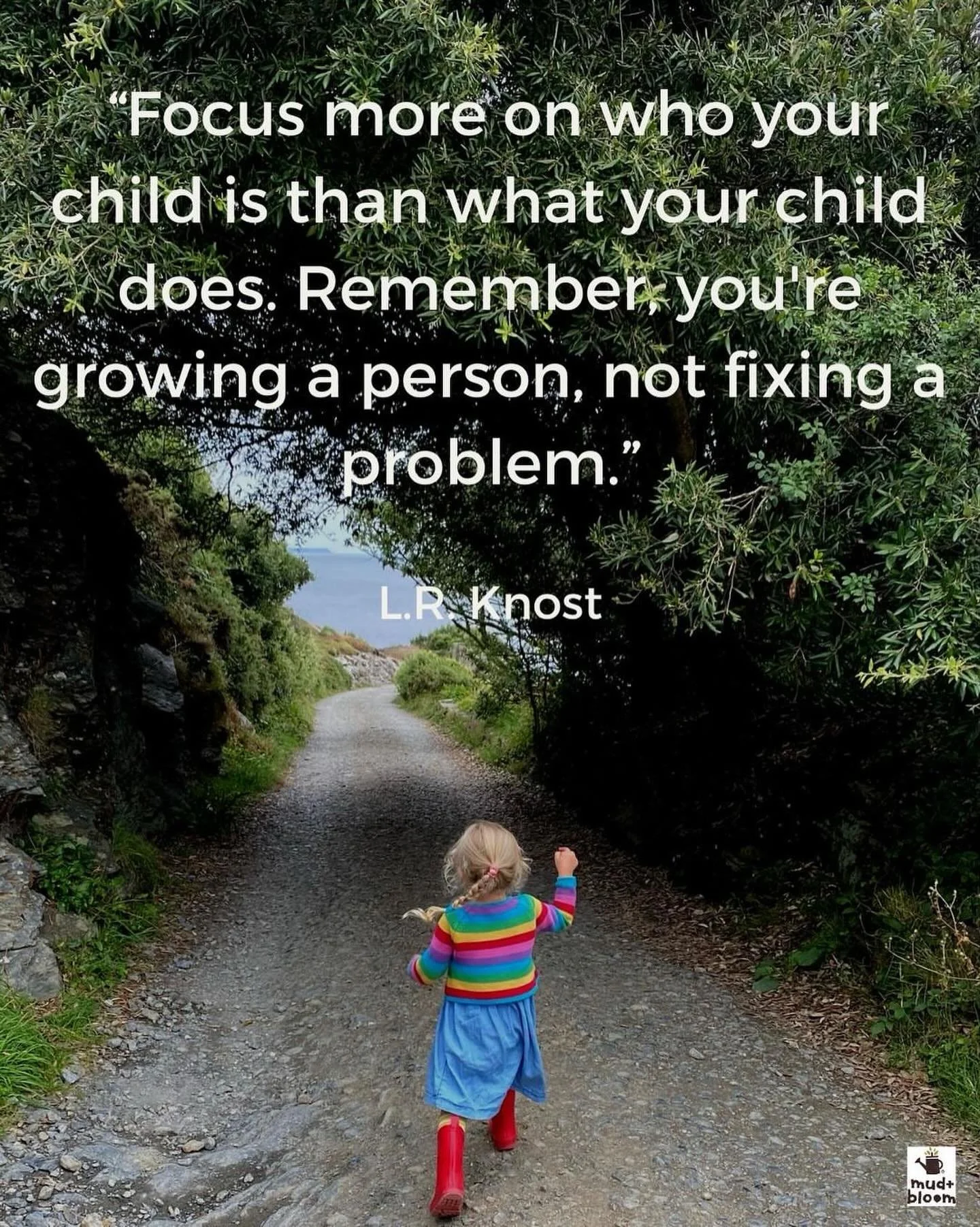&ldquo;Focus more on who your child is than on what your child does. Remember, you&rsquo;re growing a person, not fixing a problem&rdquo; L.R. Knost 🌿💛

#gentleparenting
#raisinghumans
#childhoodunplugged
#connectionovercorrection
#parentingwithint