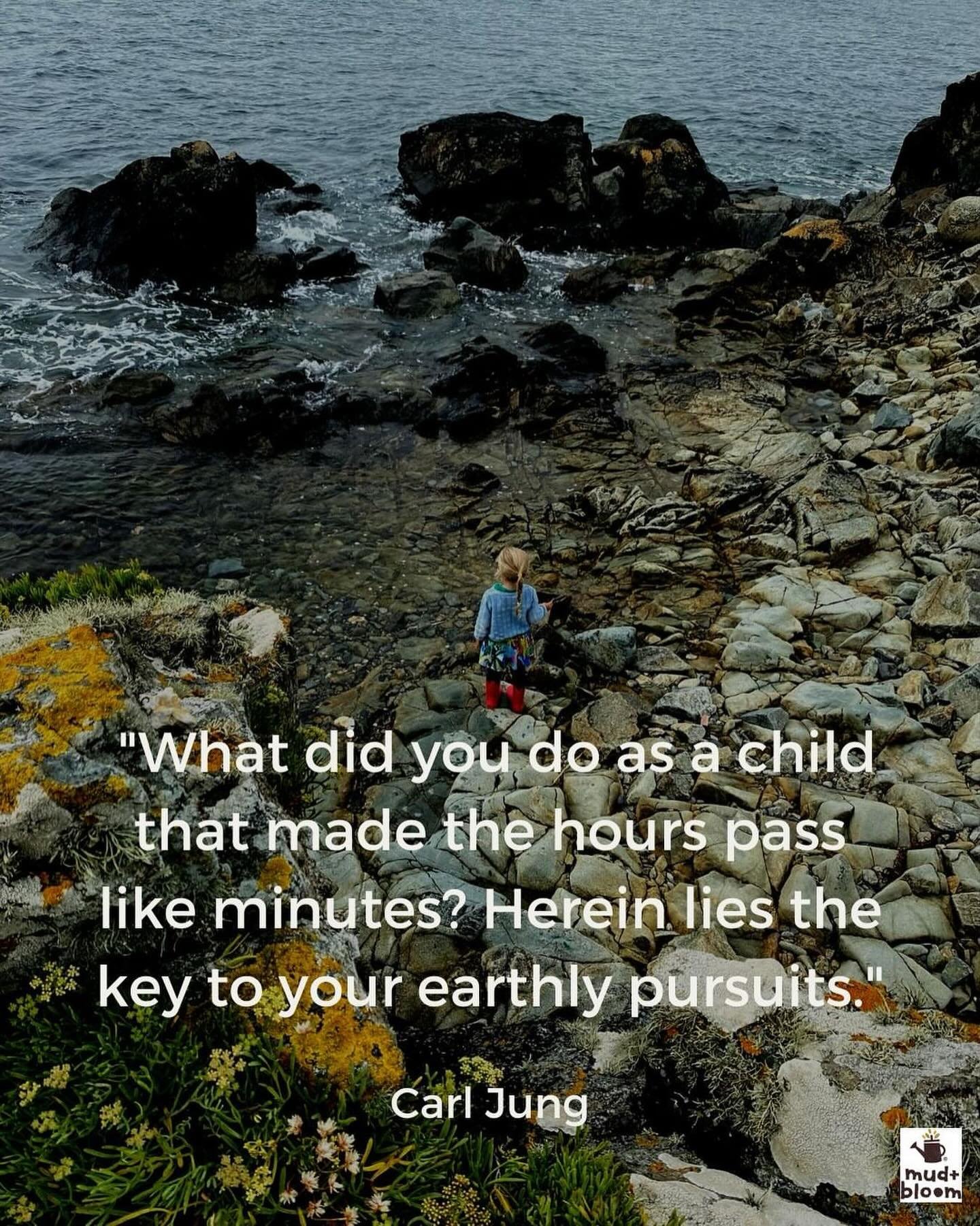 &ldquo;What did you do as a child that made the hours pass like minutes? Herein lies the key to your earthly pursuits.&rdquo;

Carl Jung

 #carljungquotes #mudandbloom #childhood #childhoodmemories #joyfulchildhood