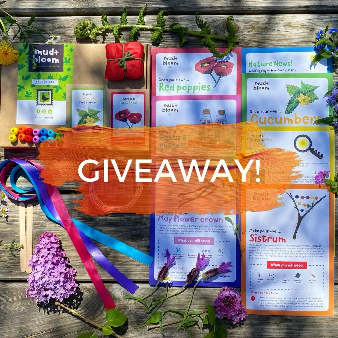 🌿 GIVEAWAY TIME! 🌸🐞

Win a May Mud &amp; Bloom nature crafts and gardening box 🌱

Our May box is filled with gentle seasonal activities to help children grow, create and explore the natural world through hands-on gardening and nature crafts 💛

T