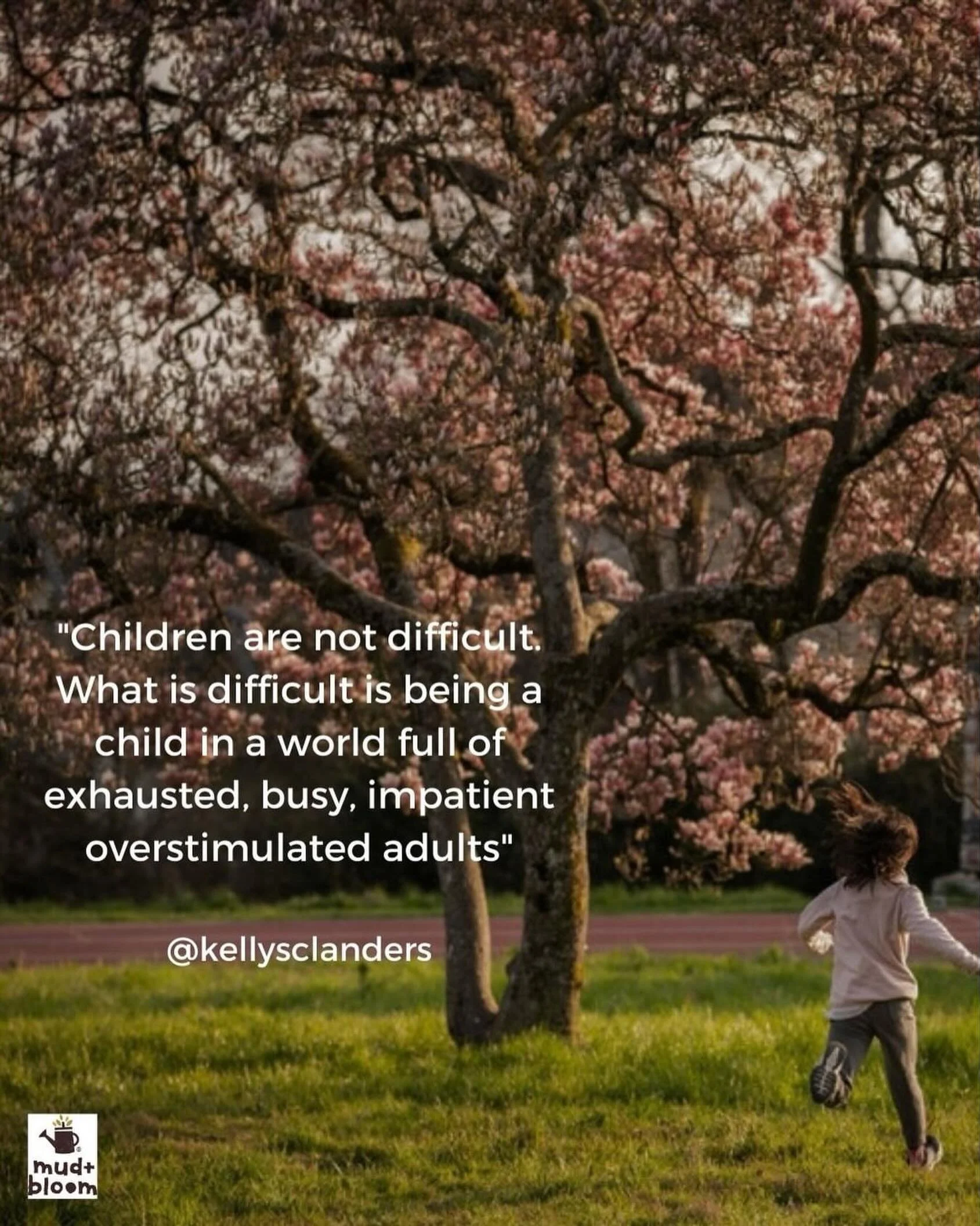 When we slow things down, even just a little, something shifts. There&rsquo;s more connection, more calm, and more space for curiosity to grow.

Quote from @kellysclanders 

#mudandbloom #slowparenting #natureplay #childhoodunplugged #raisingchildren