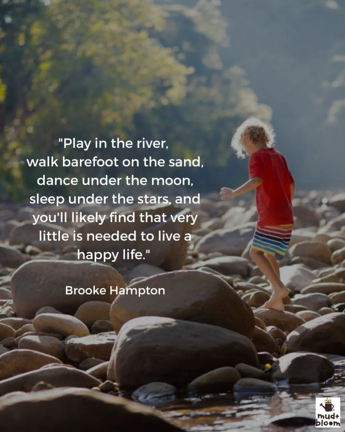 Here&rsquo;s to slowing down, exploring, and finding joy in the simple moments this summer.

#outdoorplay #childhoodunplugged #natureplay #raisingwildlings #mudandbloom