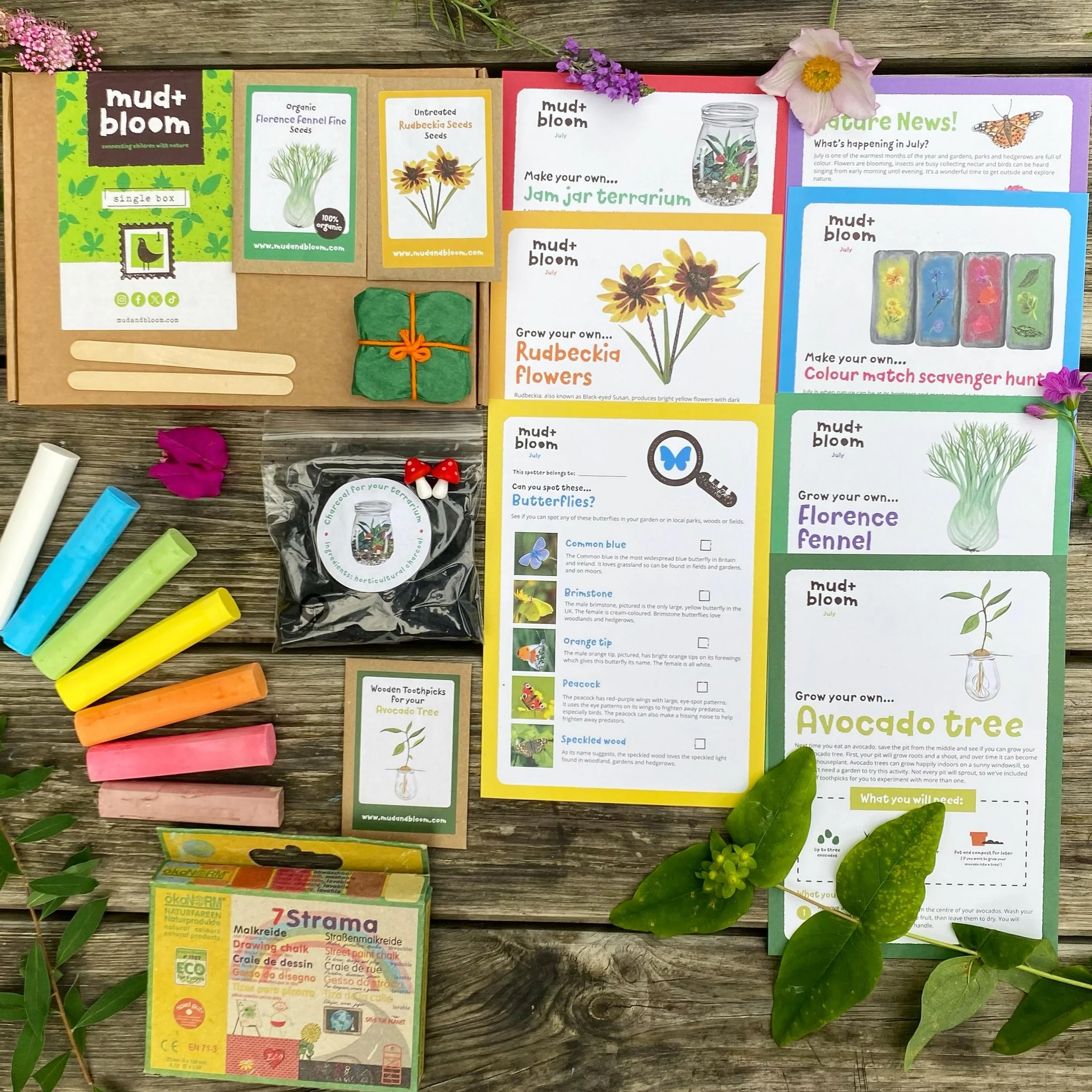 🌿 Missed our July box? Good news&hellip; ☀️🦋

Our July box is now available to buy as a one-off box, along with many of our previous monthly boxes.

Packed with hands-on nature activities, this month&rsquo;s box includes:

🍶 Make a beautiful jam j