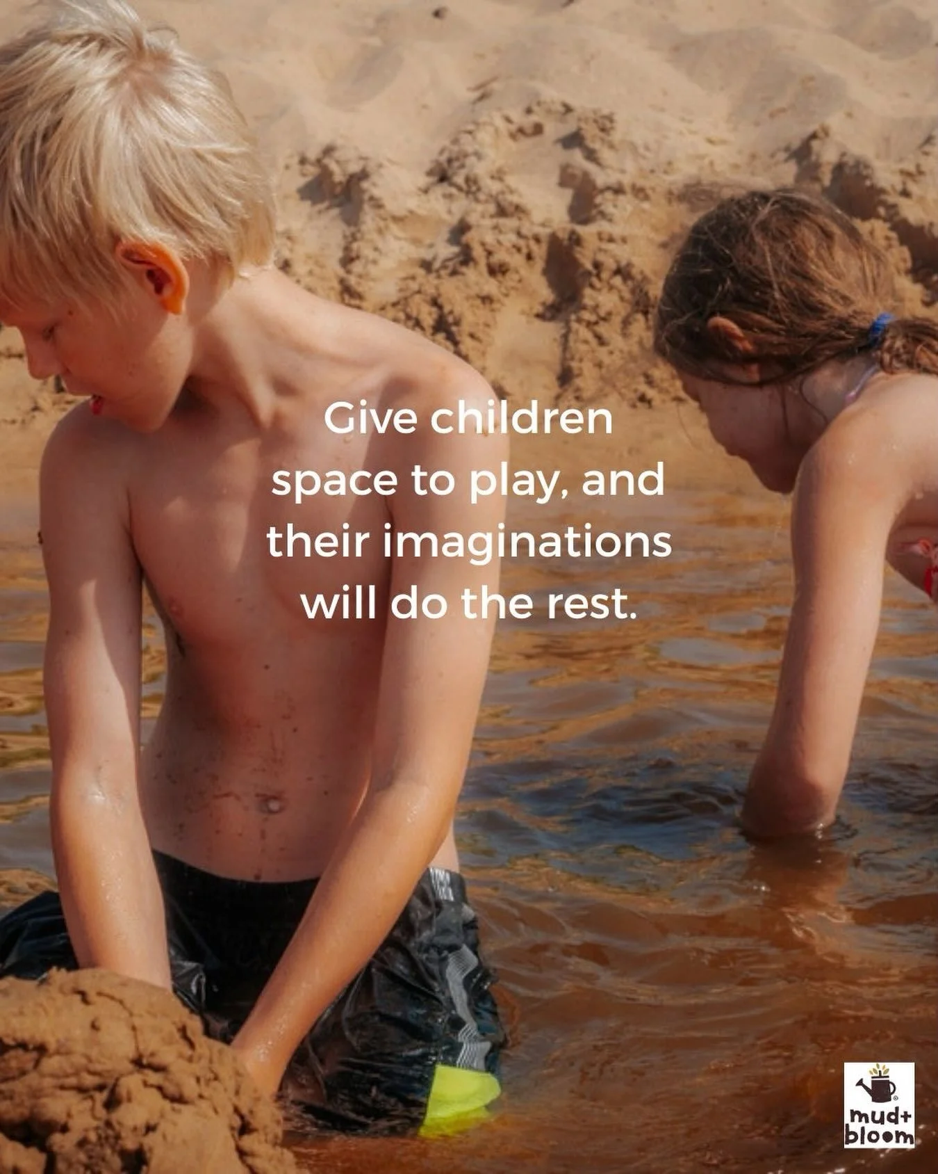 Sometimes the simplest things make the best childhood memories ☀️

Sand, water, imagination and plenty of time to play 💛

#childhoodunplugged #outdoorplay #natureplay #letthembelittle #mudandbloom