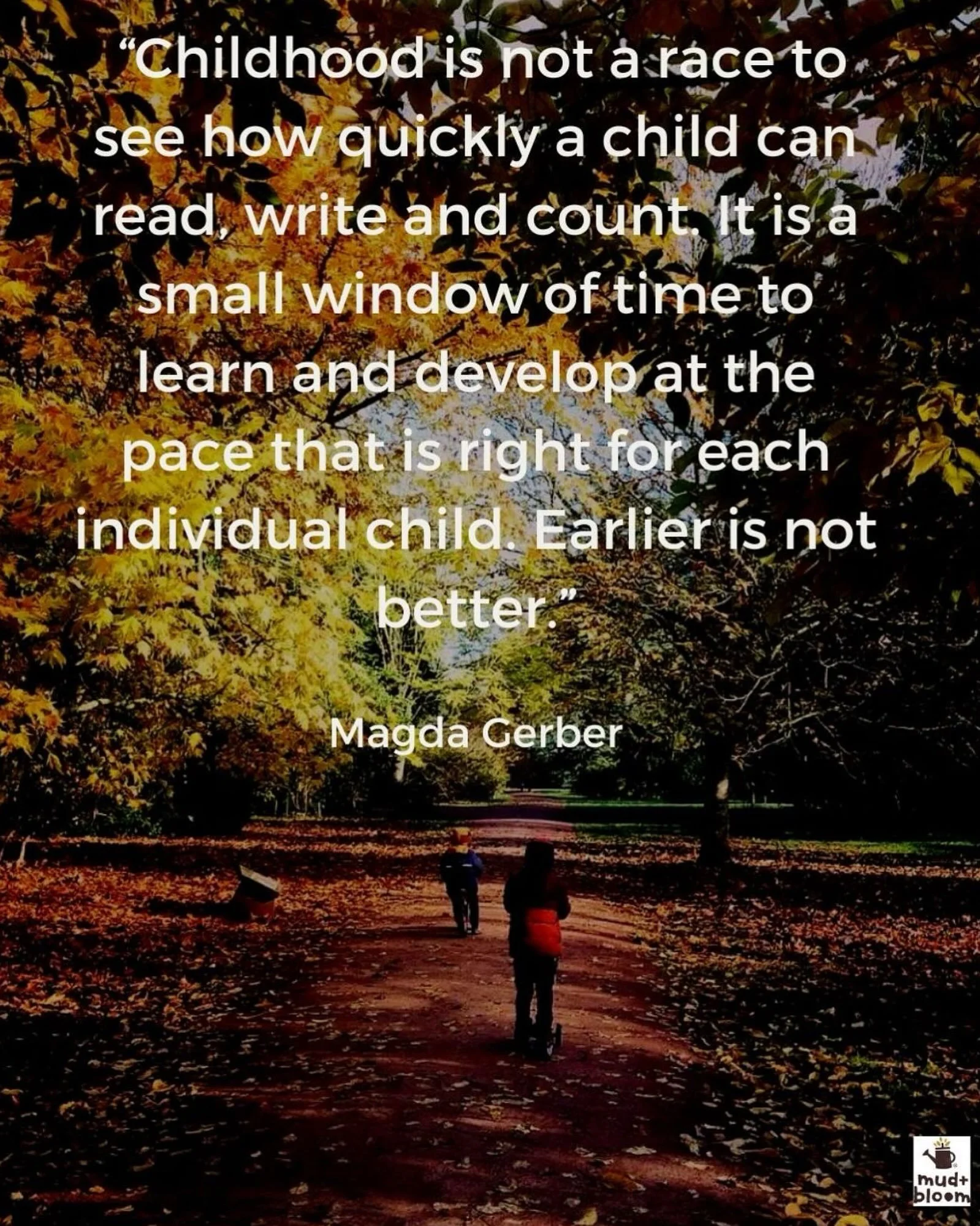 Every child has their own rhythm. Let&rsquo;s give them the time and space to grow at their own pace. 🍂💛

#ChildhoodUnplugged #LetChildrenBeLittle #SlowChildhood #OutdoorLearning #connectingchildrenwithnature