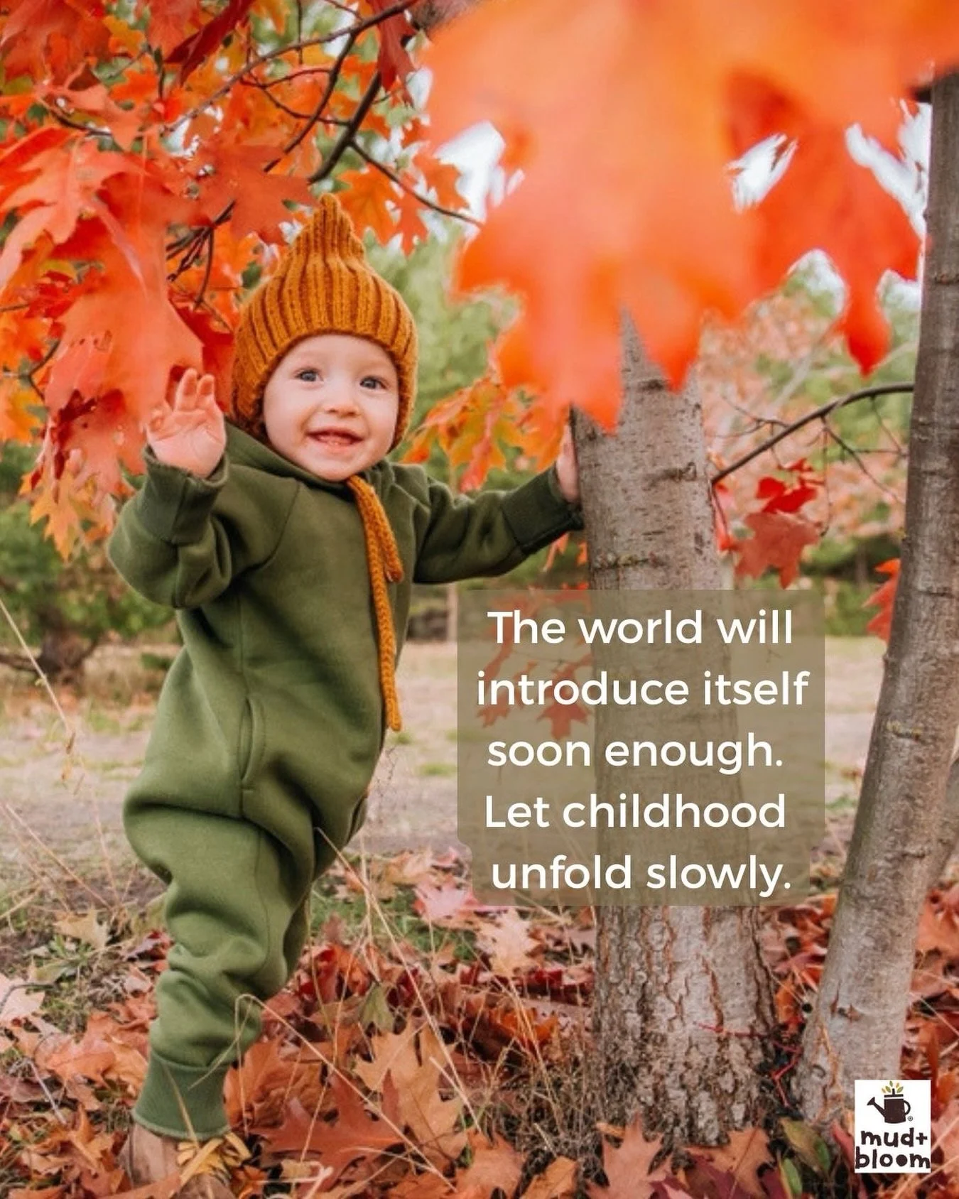 Let childhood be slow, wild and full of wonder. 🍂🤎

#ChildhoodUnplugged #SlowChildhood #NatureConnectedChildren #OutdoorChildhood #mudandbloom