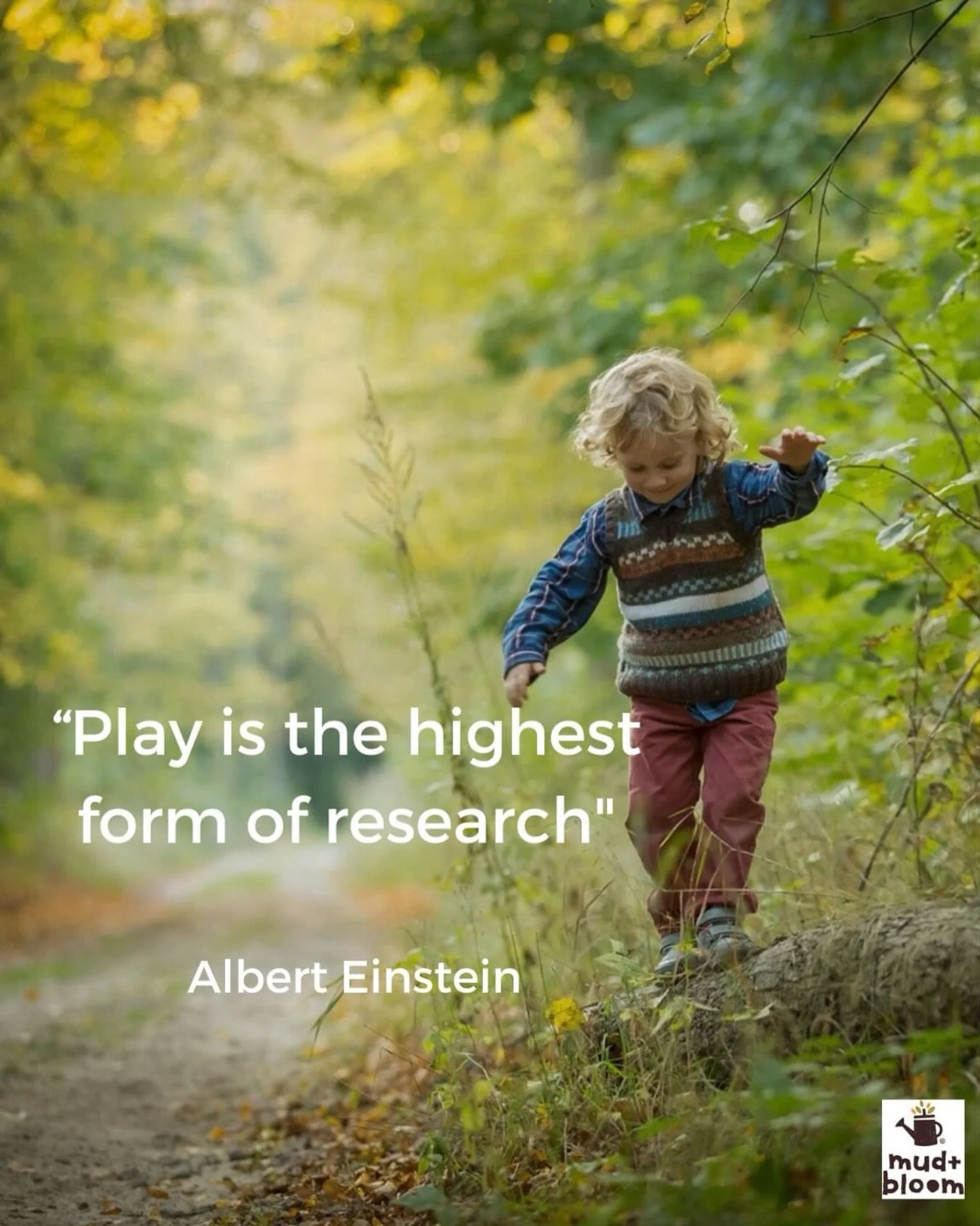The best kind of learning happens through play 🍂🌿

#outdoorplay #natureplay #childhoodunplugged #learningthroughplay #mudandbloom