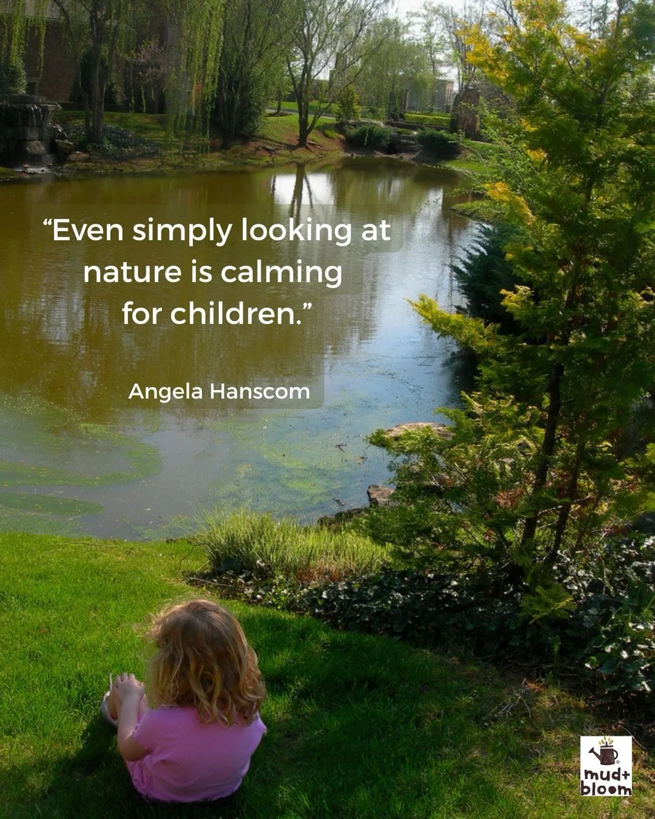 Children don&rsquo;t need to do anything in nature to benefit from it. Sometimes simply being there is enough. 🌿💚

#natureconnection #childhoodunplugged #outdoorchildhood #natureforkids #mudandbloom