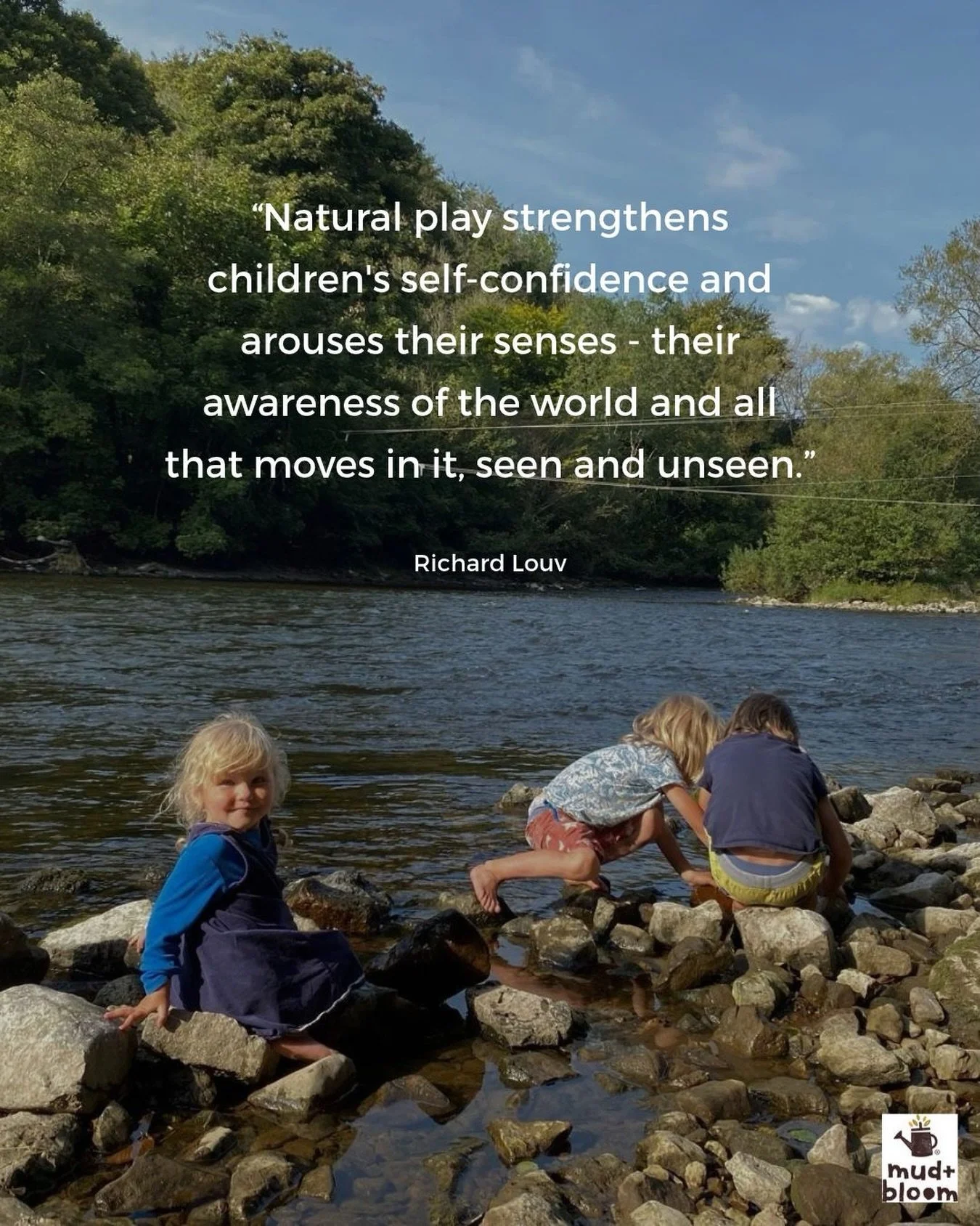 🌿 There&rsquo;s so much to discover when we give children the freedom to explore 💛

#natureplay #childhoodinnature #outdoorchildren #wildchildhood #mudandbloom
