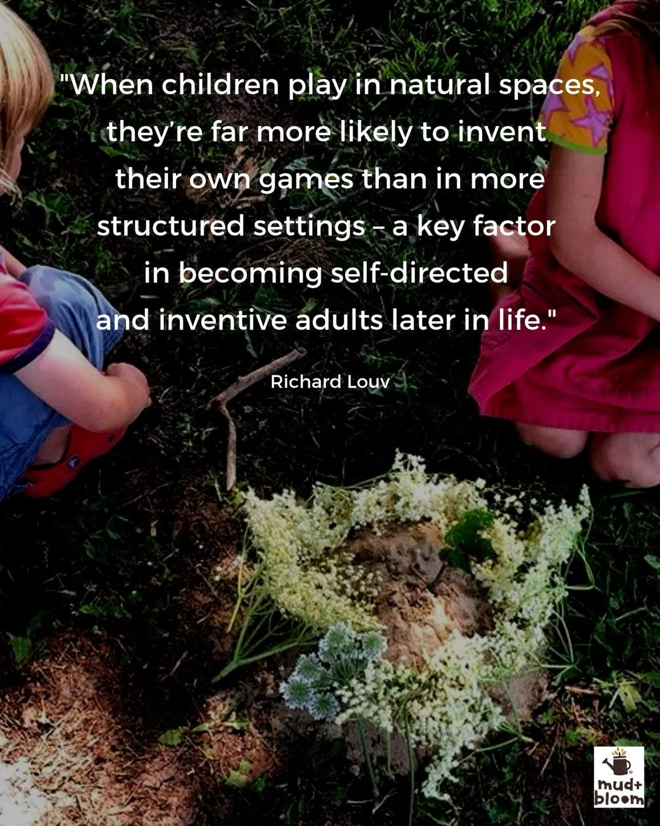 In nature, there are no instructions, just endless possibilities for play 🍂

#NaturePlay #OutdoorPlay #ChildhoodUnplugged #KidsInNature #mudandbloom