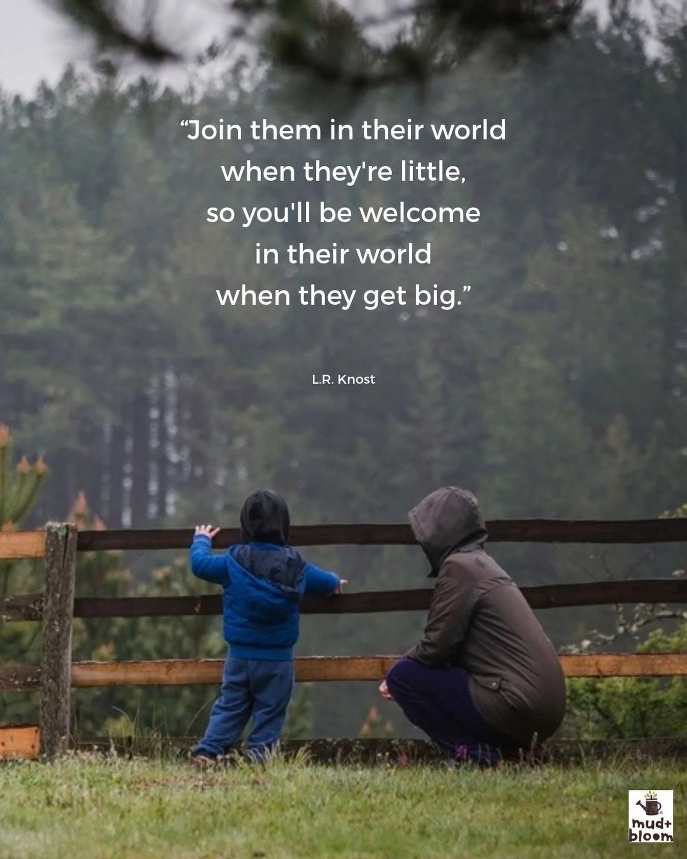 #Childhood #ConnectedParenting #SlowChildhood #NatureWithKids #MudAndBloom