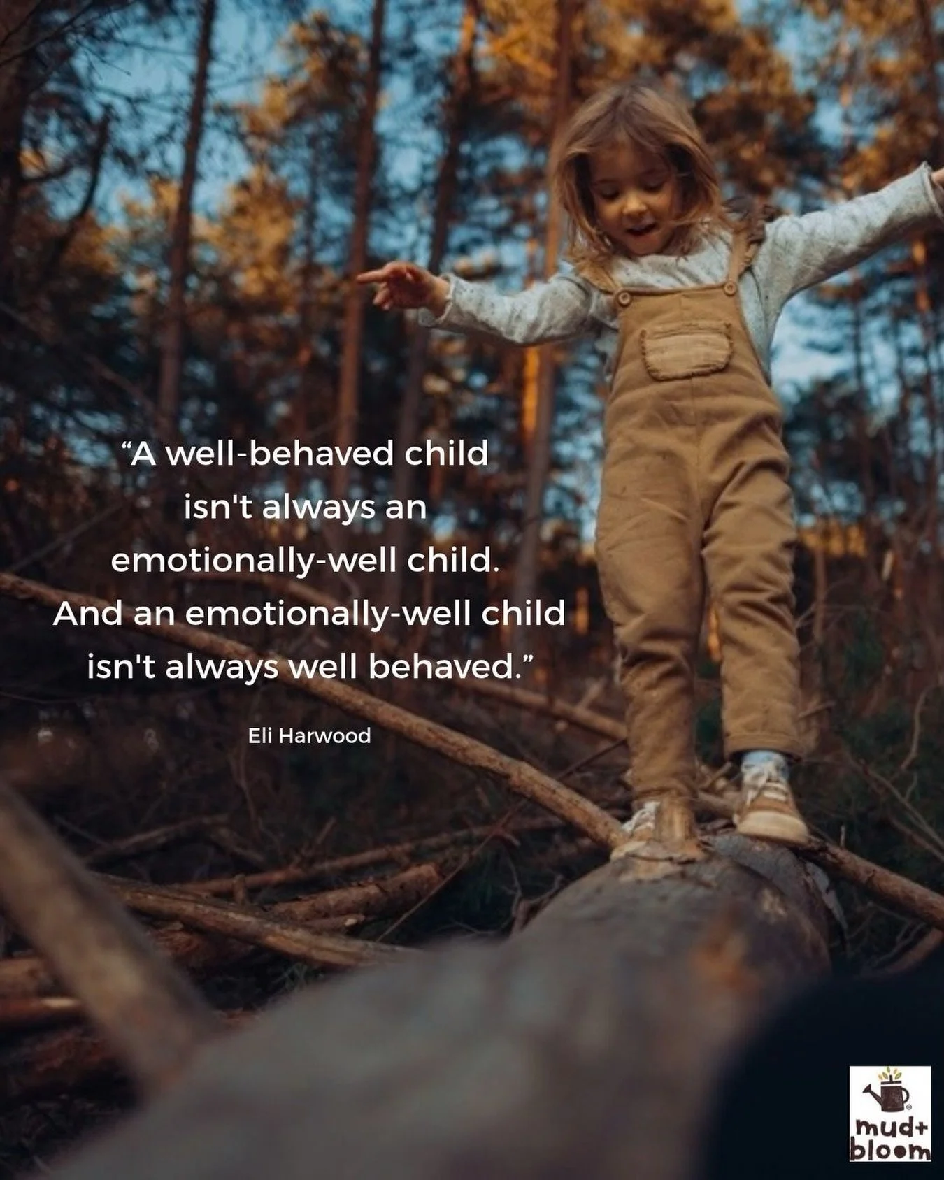 💛🌿 Words by @attachmentnerd 

#ChildhoodUnplugged #OutdoorChildhood #FreePlay #NaturePlay #MudAndBloom