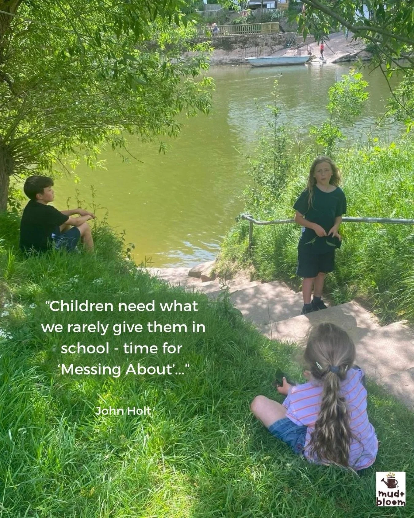A little reminder of how valuable time to simply be and explore can be 🌿

#ChildhoodUnplugged #FreePlay #OutdoorChildhood #NaturePlay #MudAndBloom