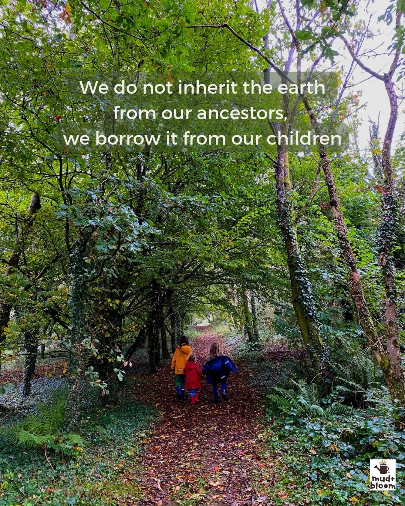 #childrenandnature #natureconnection #protectourplanet #futuregenerations #mudandbloom