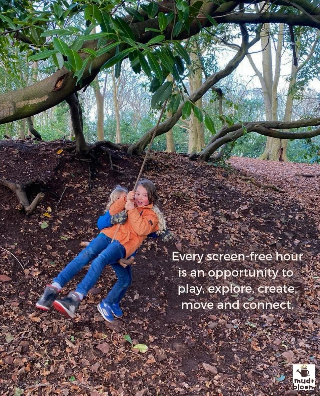 #screenfreechildhood #outdoorplay #natureplay #childhoodunplugged #mudandbloom