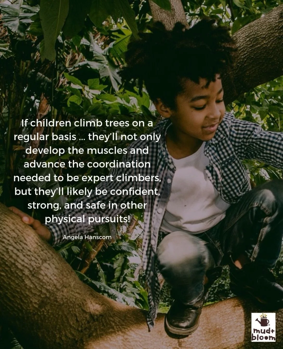 Tree climbing builds confidence, coordination and a lifelong love of the outdoors. When was the last time your little adventurer climbed a tree? 🌳💛

#NatureChildhood #TreeClimbing #OutdoorPlay #ChildhoodUnplugged #MudAndBloom