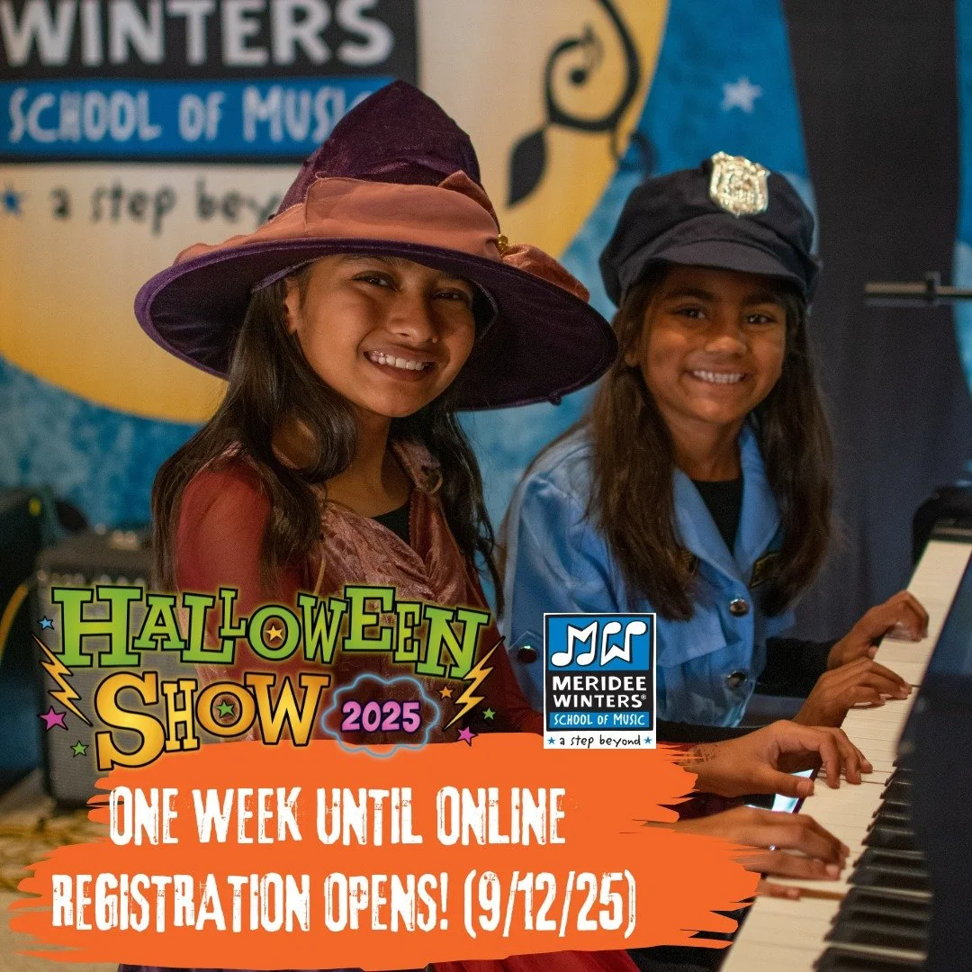 Just one week until online registration opens for the Halloween Show! We can't wait for this magical event!