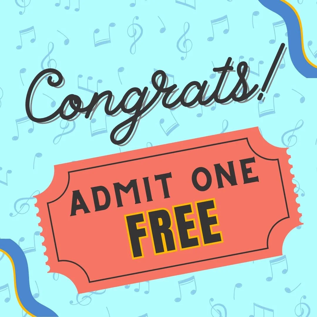 Congrats to Teddy and family, our "Free February" winners. Teddy will get free Year End Show registration in addition to a free lesson for referring us last month. (And don't forget, get a free lesson year-round for referring someone who st