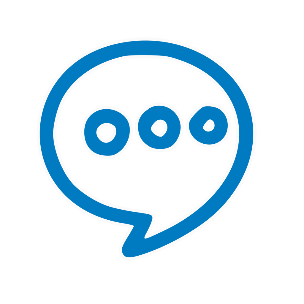 text bubble with ellipse