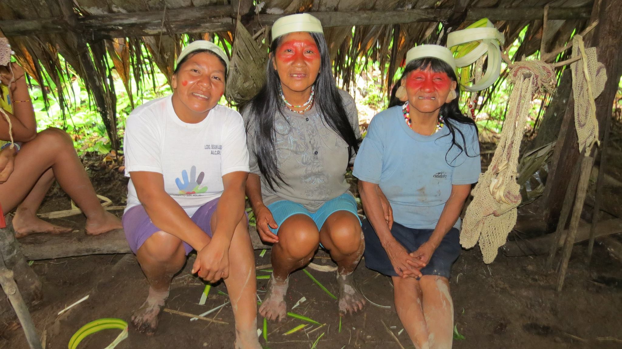 Village life for women in the Ecuadorian Amazon, where community is at the heart of Huaorani tribal living.
