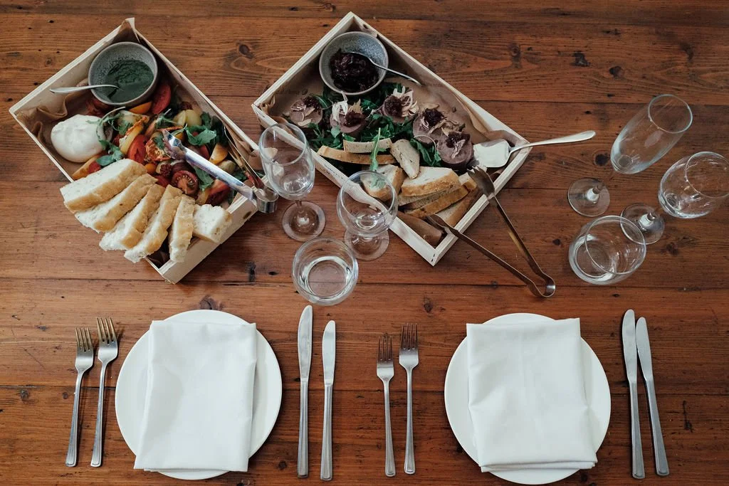 Salters Events sharing style starters.