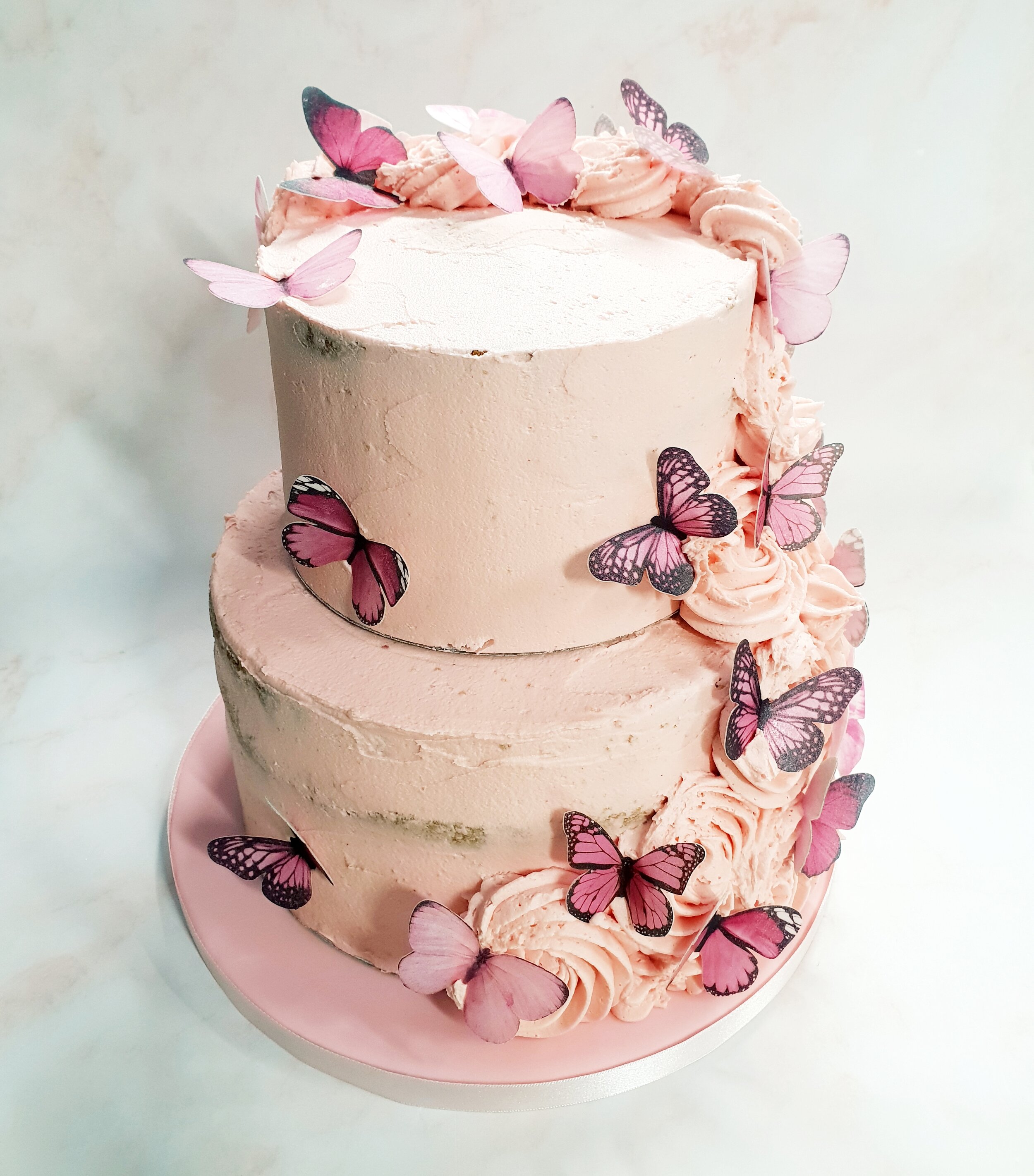 2 tier pink butterfly cake.jpg