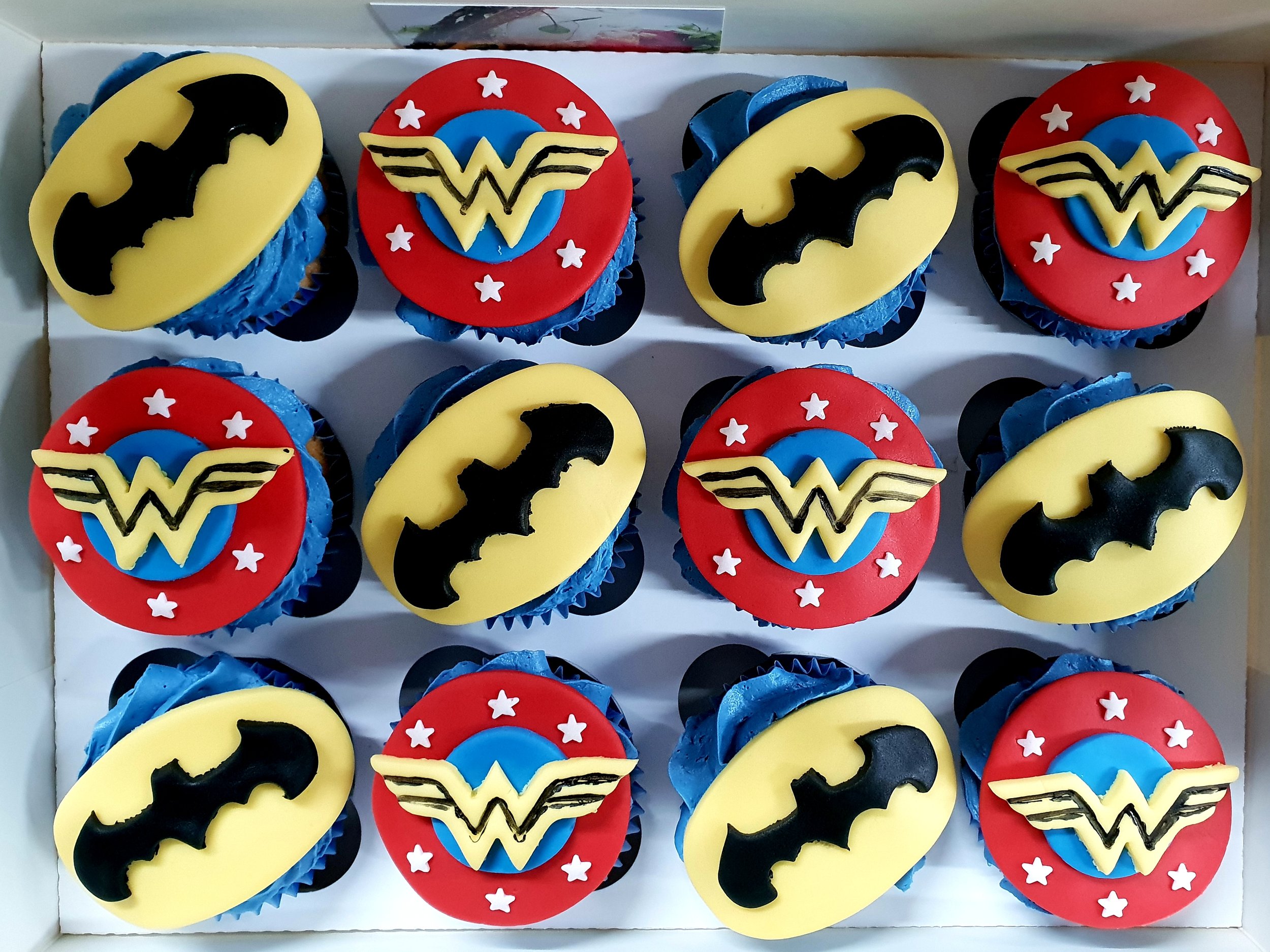 wonder woman and batman cupcakes.jpg