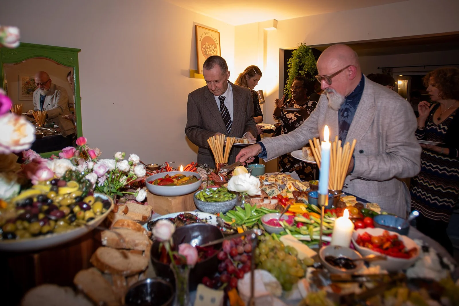 Salters Events grazing table for corporate event