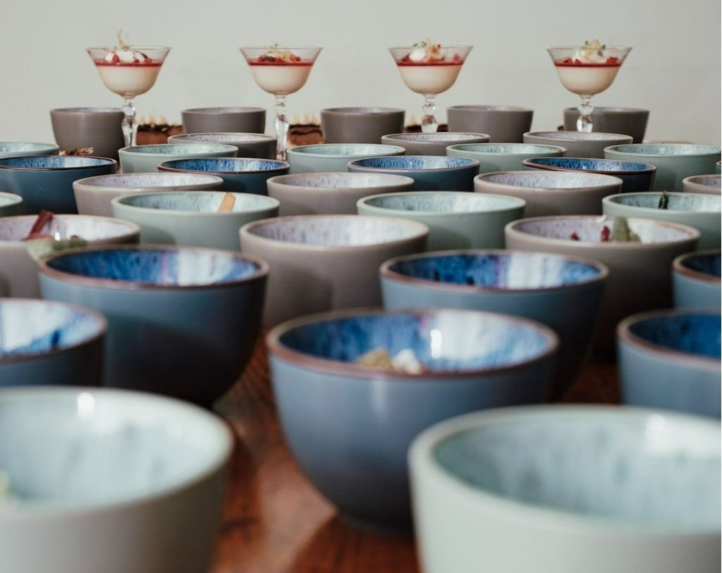 Salters Events bowl food side view