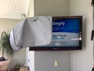 Irma came through & blew like crazy.