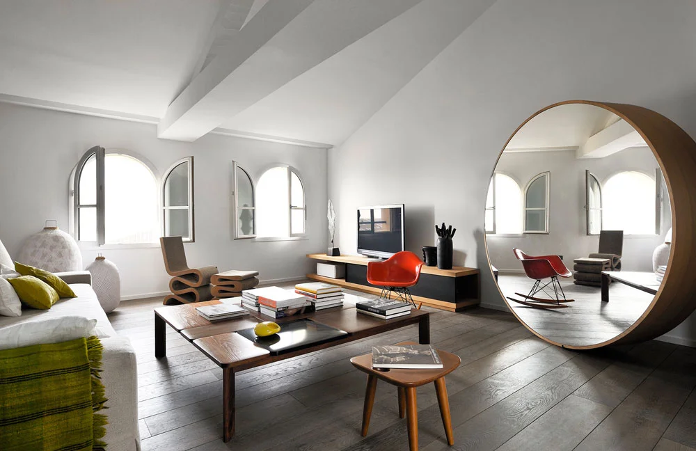 An example of Feng Shui put into practice for domestic interior design